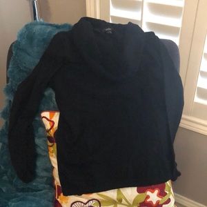 Alfani Black Cowl Neck Sweater